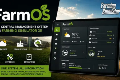 Система управління FarmOS для Farming Simulator 25 — 1
