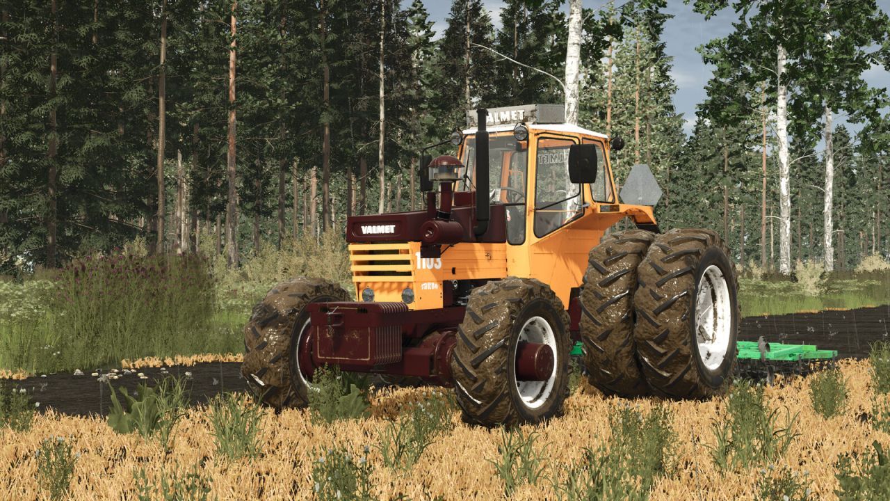 Legendarny Traktor Valmet 1102-1103 (2WD/4WD) — Klasyka lat 70-tych dla Farming Simulator 25