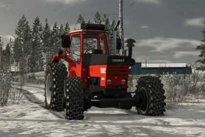Legendärer Traktor Valmet 1102-1103 (2WD/4WD) — Klassiker der 70er für Farming Simulator 25 — 4