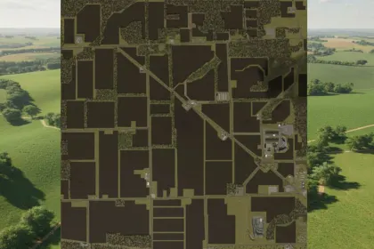 Карта Genesee County 4km для Farming Simulator 25 — 2