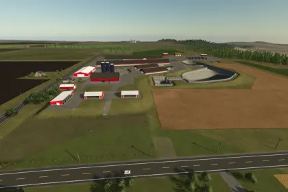 Карта Genesee County 4km для Farming Simulator 25 — 3