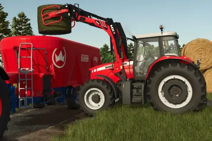 Трактор Massey Ferguson 7400 для Farming Simulator 25 — 2