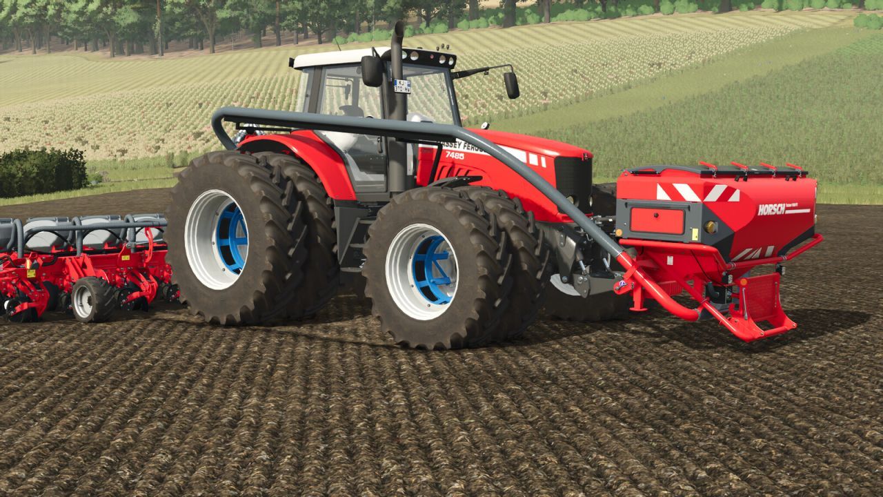 Трактор Massey Ferguson 7400 для Farming Simulator 25