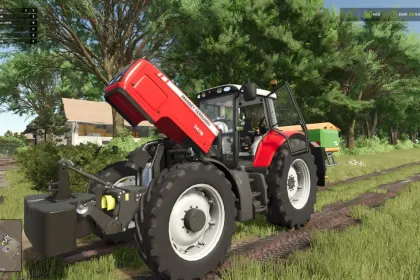 Трактор Massey Ferguson 7400 для Farming Simulator 25 — 4