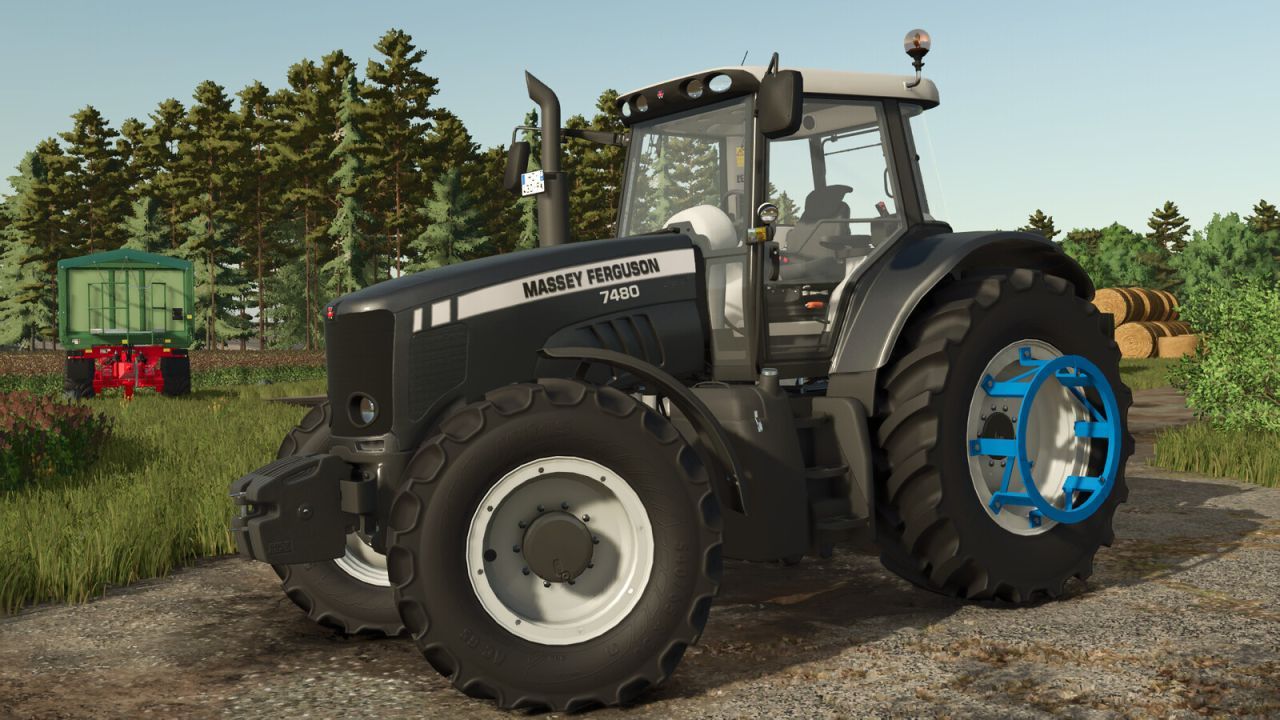 Трактор Massey Ferguson 7400 для Farming Simulator 25