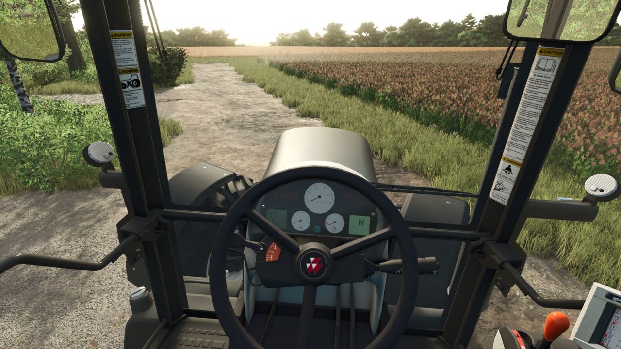 Трактор Massey Ferguson 7400 для Farming Simulator 25