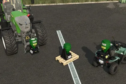Rozrzutnik nawozów Lizard Type 24 do Farming Simulator 25