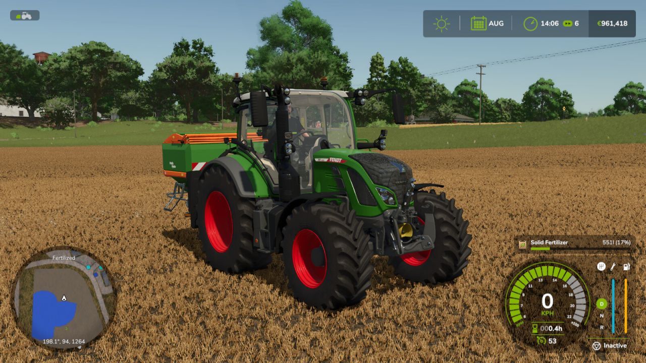 Мінікарта Plus для Farming Simulator 25