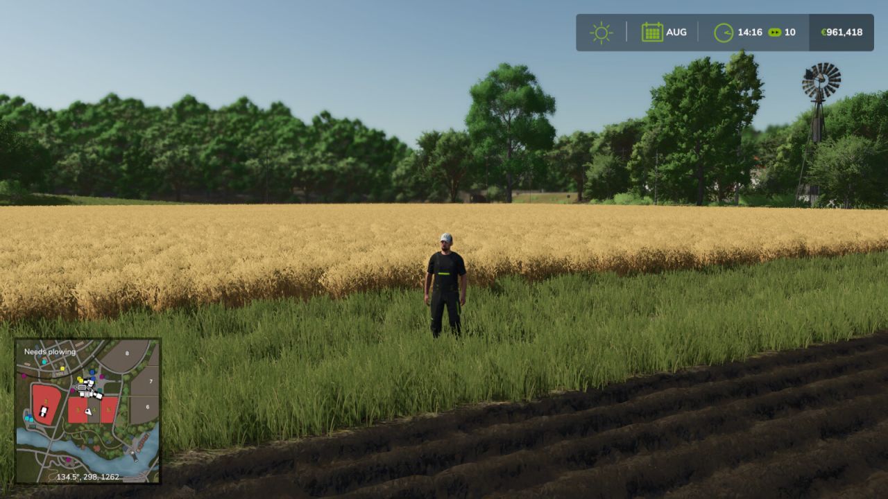 Мінікарта Plus для Farming Simulator 25