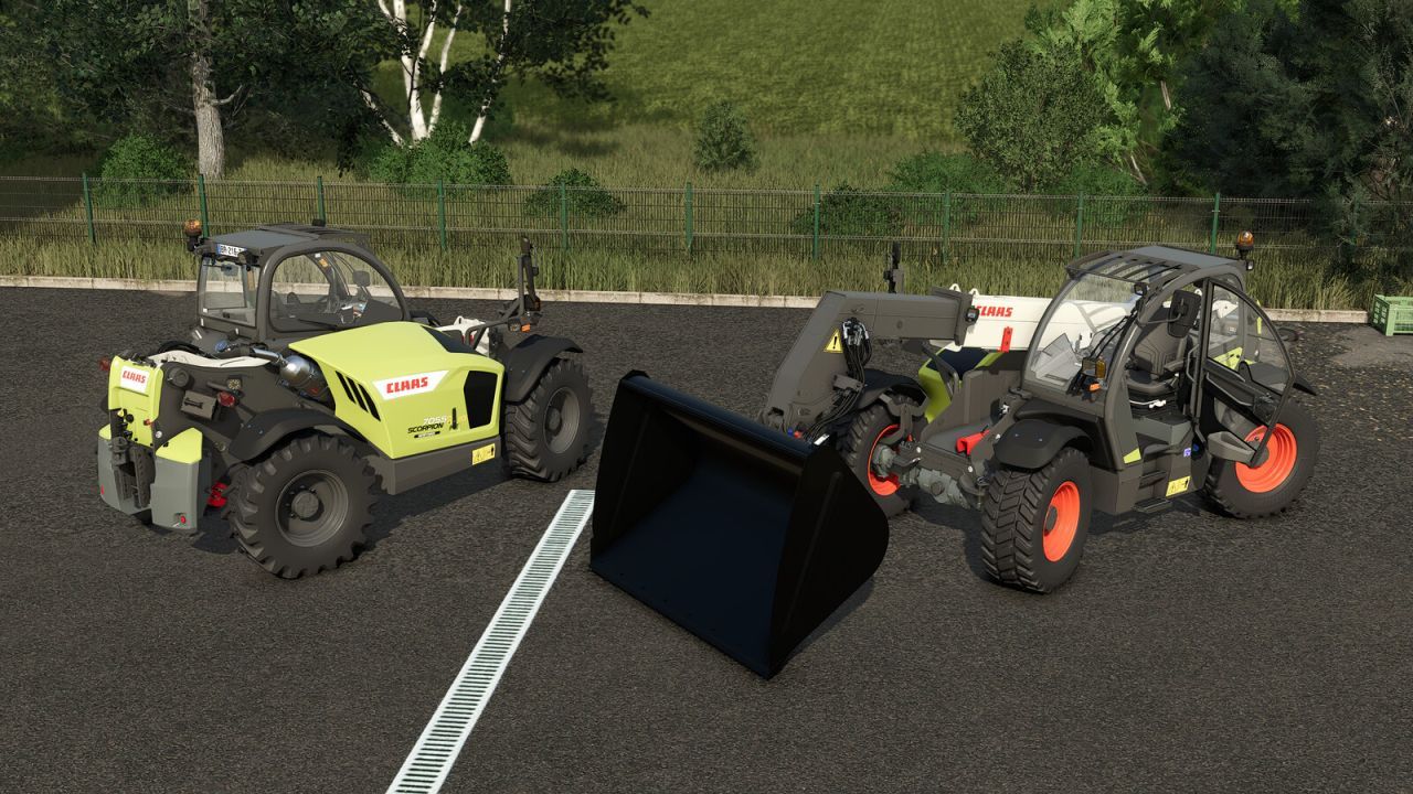 Телескопічний навантажувач Claas Scorpion 7055 для Farming Simulator 25