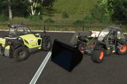 Телескопічний навантажувач Claas Scorpion 7055 для Farming Simulator 25 — 2