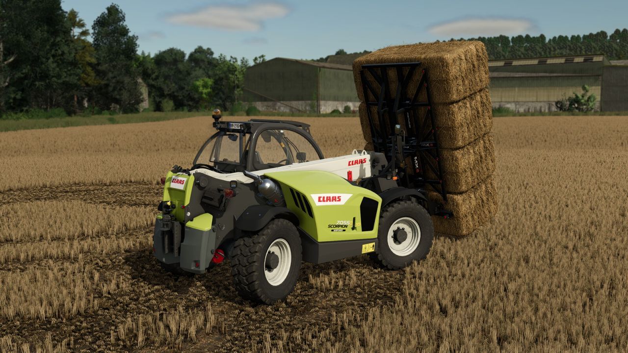 Телескопічний навантажувач Claas Scorpion 7055 для Farming Simulator 25