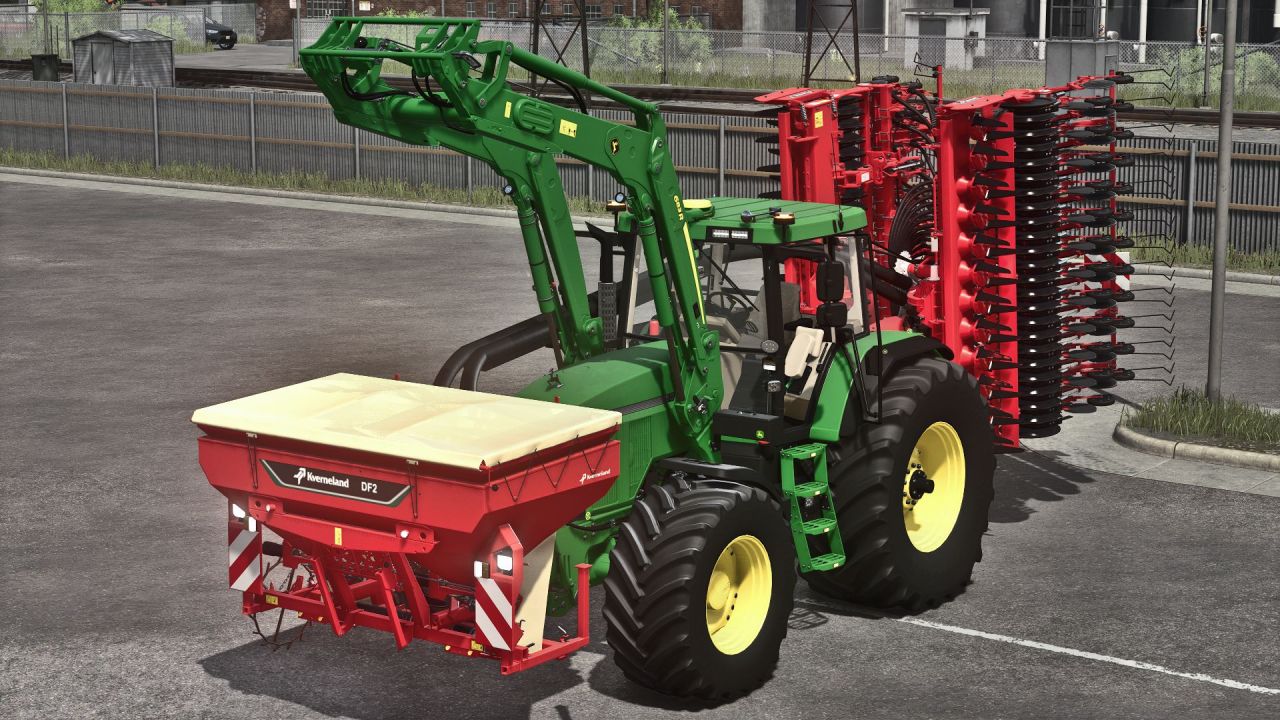 Трактор John Deere 7810 Series F12 для Farming Simulator 25