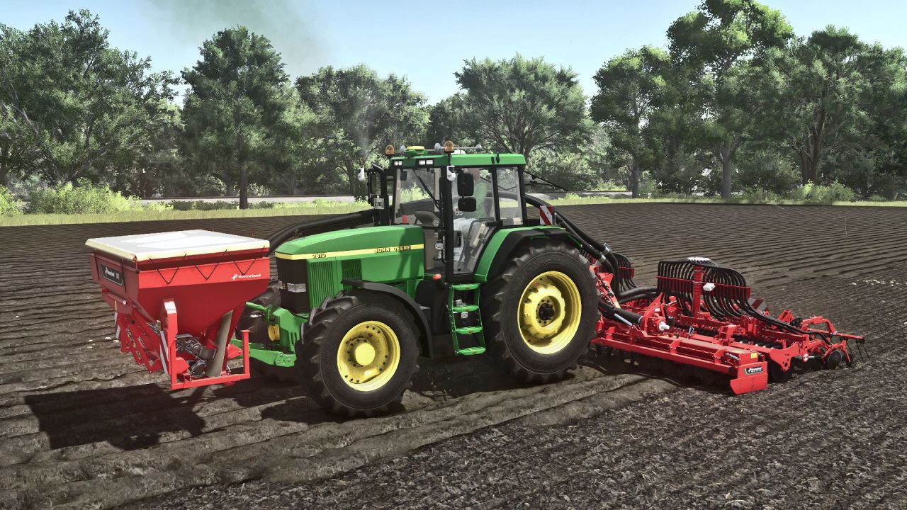 Трактор John Deere 7810 Series F12 для Farming Simulator 25