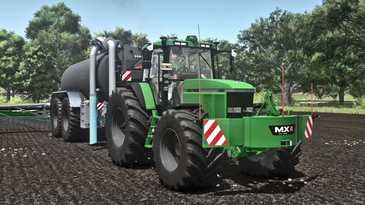 Трактор John Deere 7810 Series F12 для Farming Simulator 25