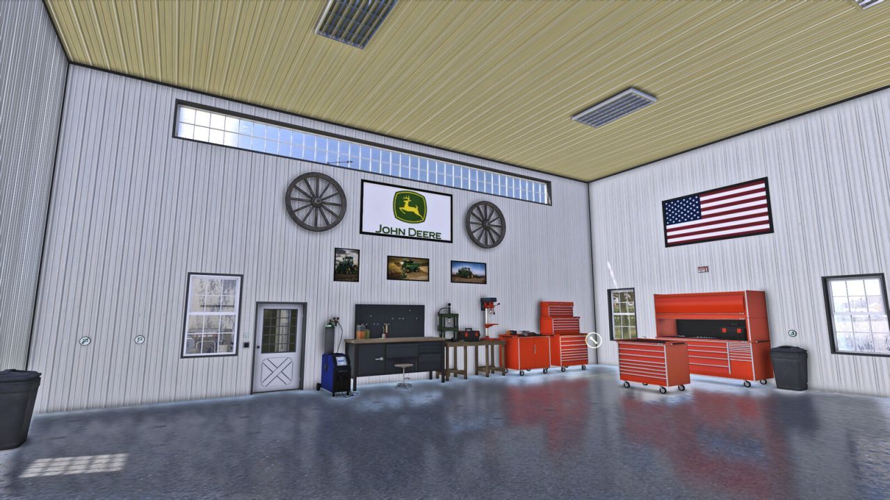 Будівля American Midwest Shouse для Farming Simulator 25
