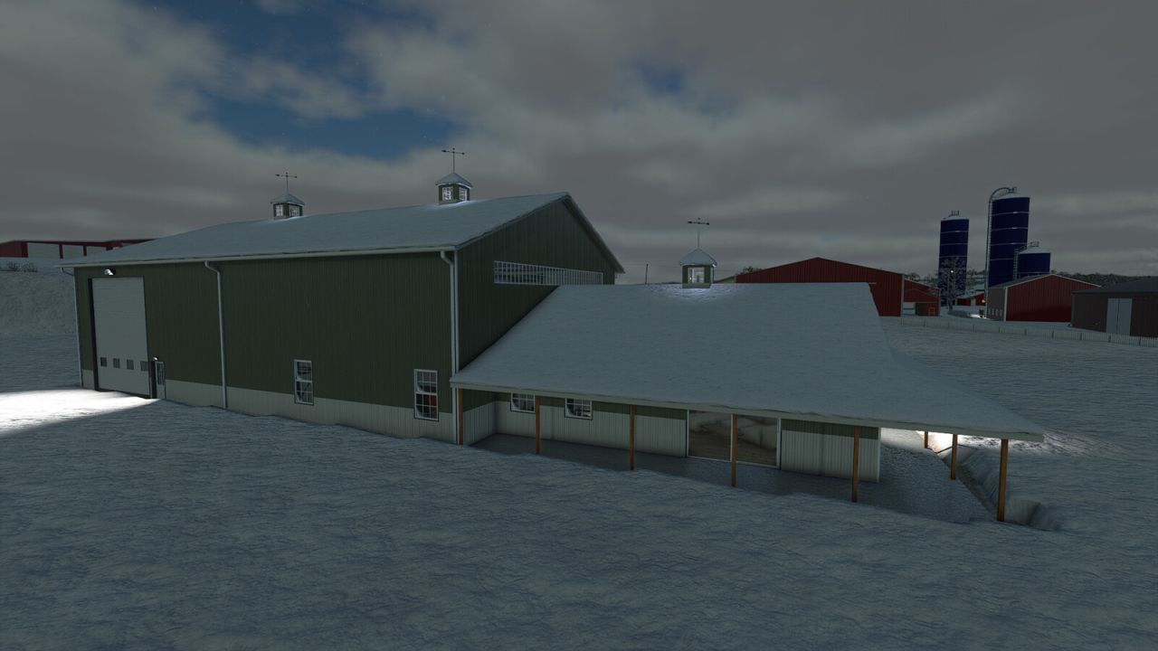Будівля American Midwest Shouse для Farming Simulator 25