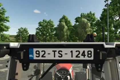 Ліцензійні номери Ірландії для Farming Simulator 25 — 2