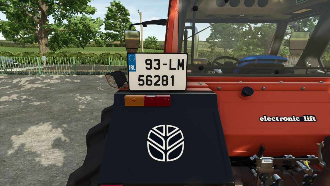 Ліцензійні номери Ірландії для Farming Simulator 25