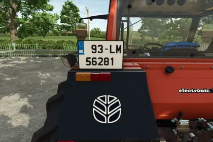 Ліцензійні номери Ірландії для Farming Simulator 25 — 4