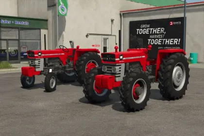 Трактор Massey Ferguson 100 Series для Farming Simulator 25 — 2