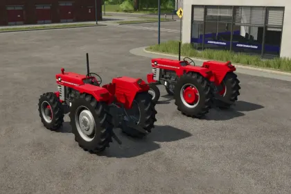 Трактор Massey Ferguson 100 Series для Farming Simulator 25 — 3