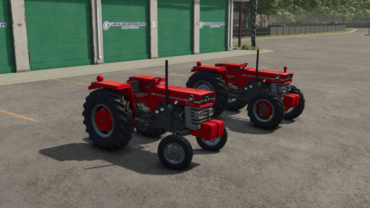 Трактор Massey Ferguson 100 Series для Farming Simulator 25