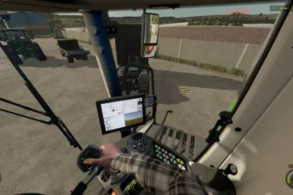 Реалістична камера в кабіні для Farming Simulator 25 — 2