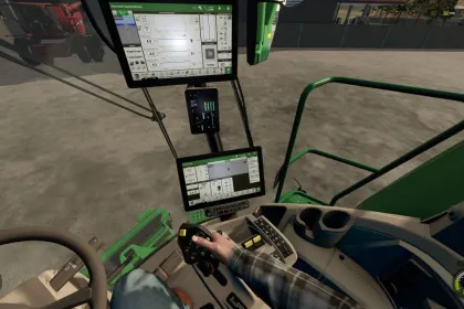 Реалістична камера в кабіні для Farming Simulator 25 — 3