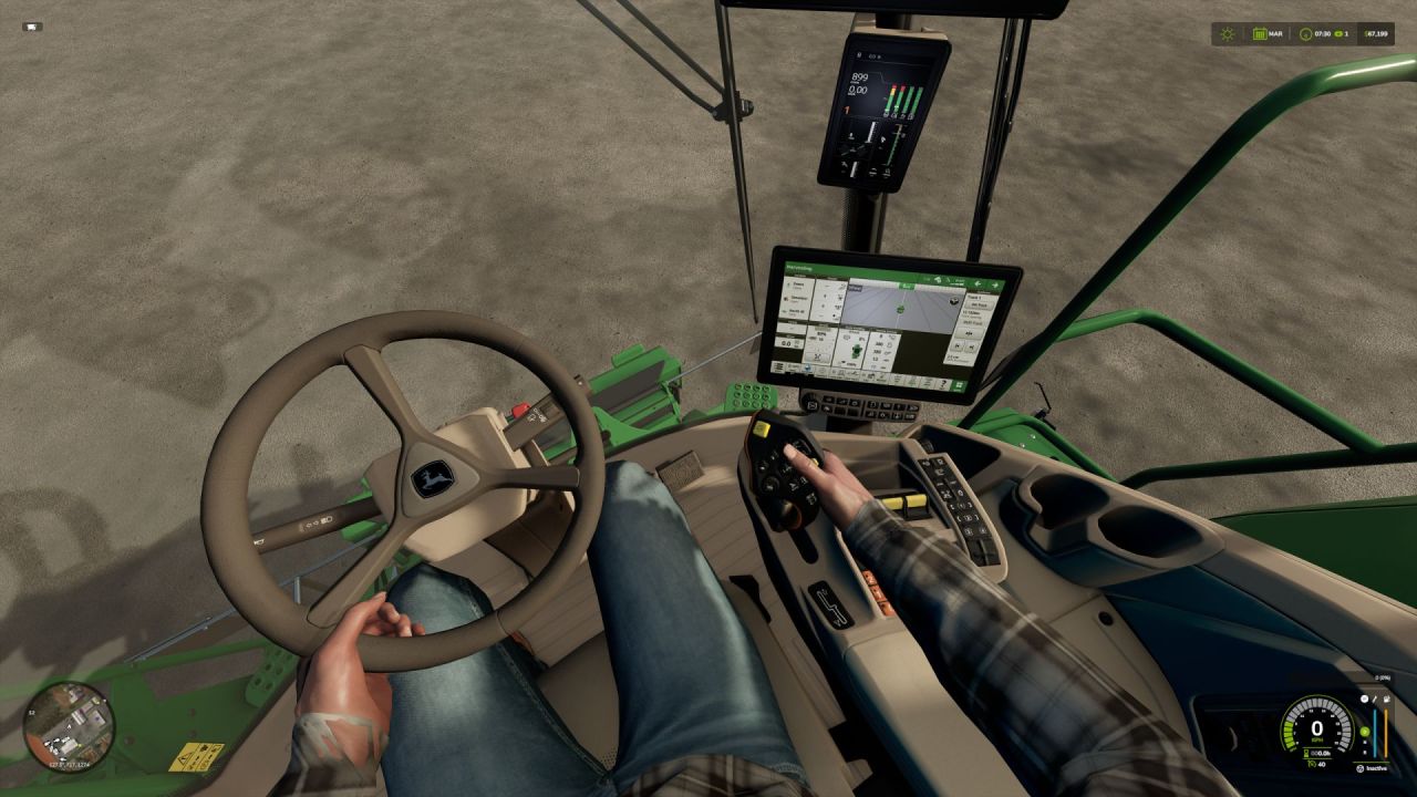 Реалістична камера в кабіні для Farming Simulator 25