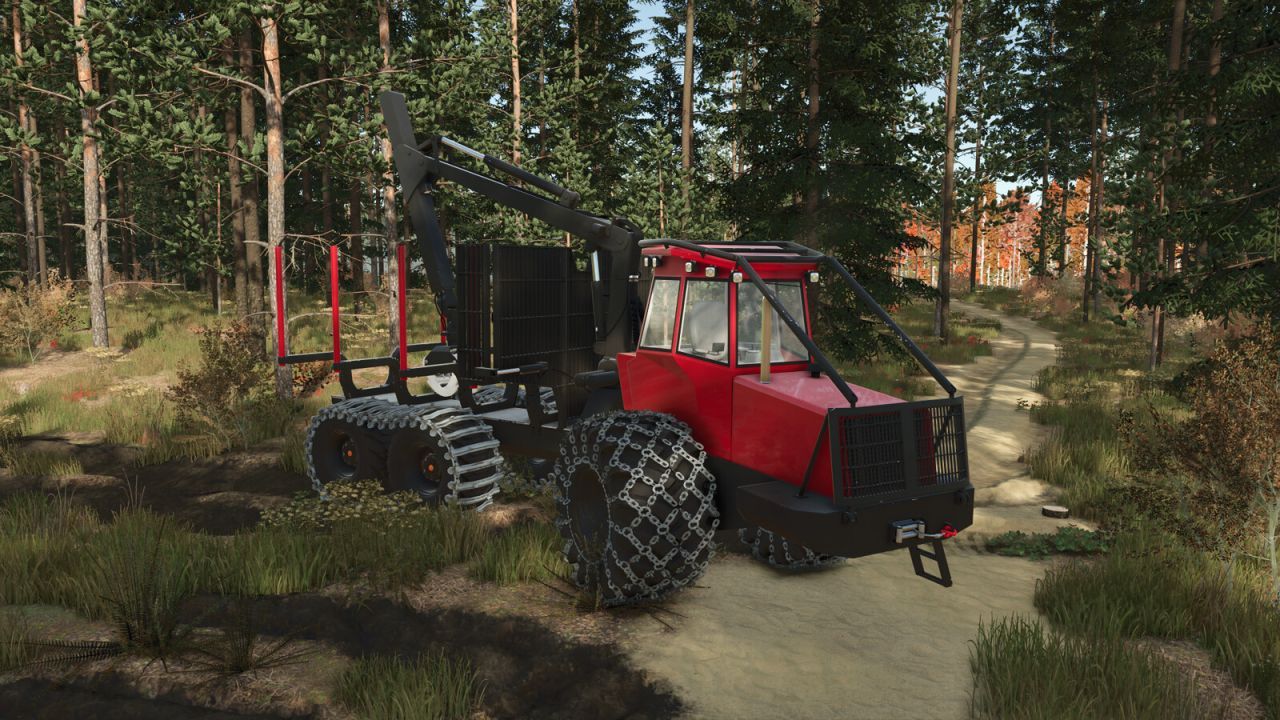 Mocny Samorobny Forwarder Selfmade Forwarder 200–300 KM do Leśnictwa w FS25