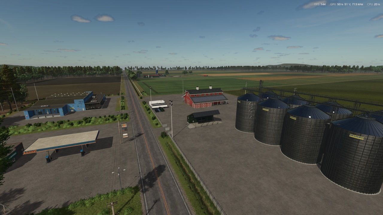 Карта St. Lawrence для Farming Simulator 25