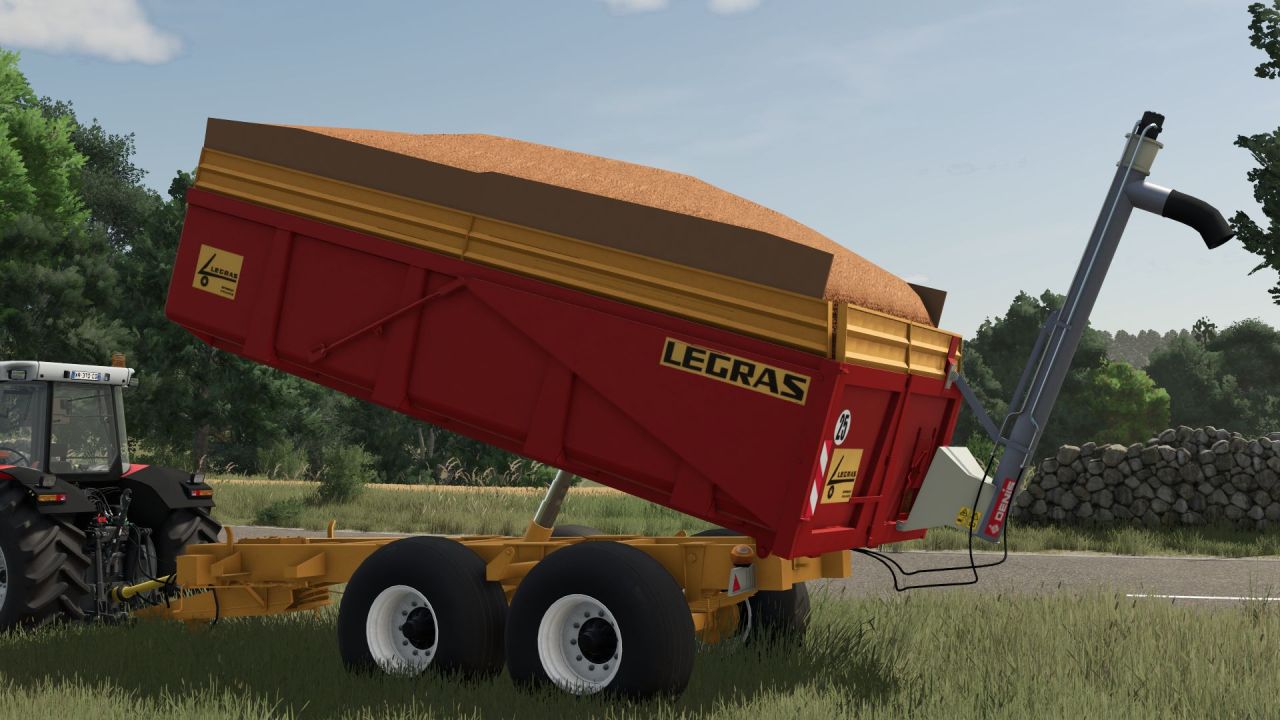 Причіп LEGRAS BJ140 для Farming Simulator 25