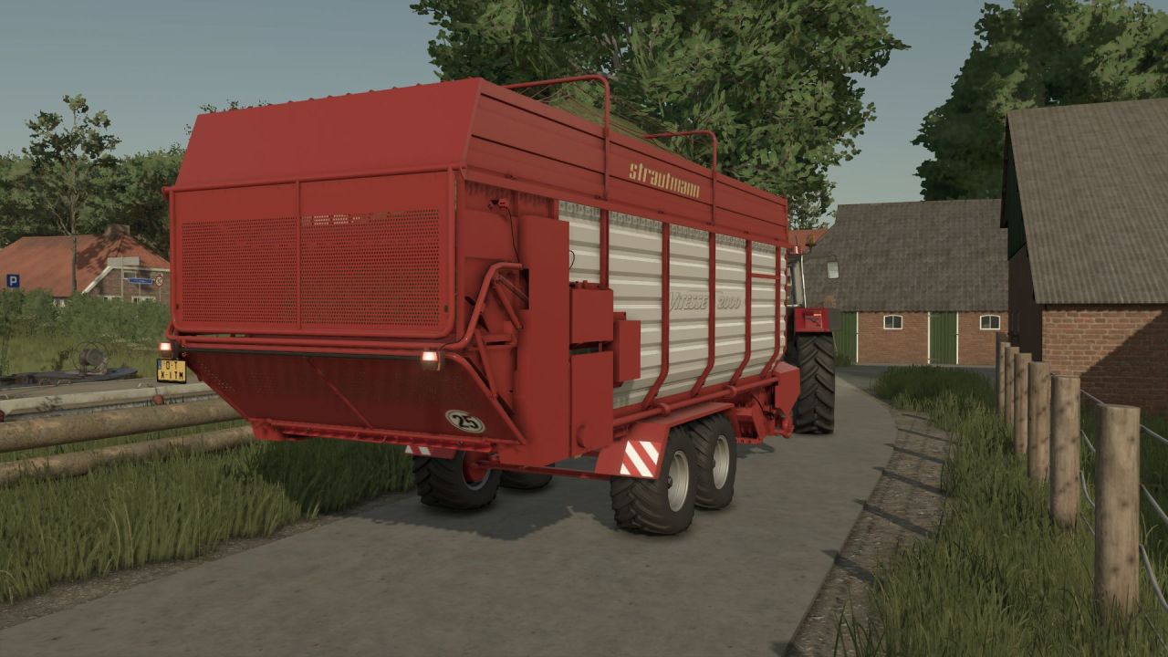 Причіп Strautmann Vitesse 2000 для Farming Simulator 25