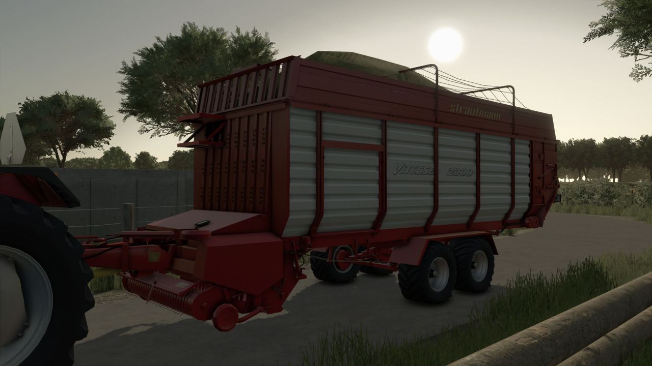 Причіп Strautmann Vitesse 2000 для Farming Simulator 25