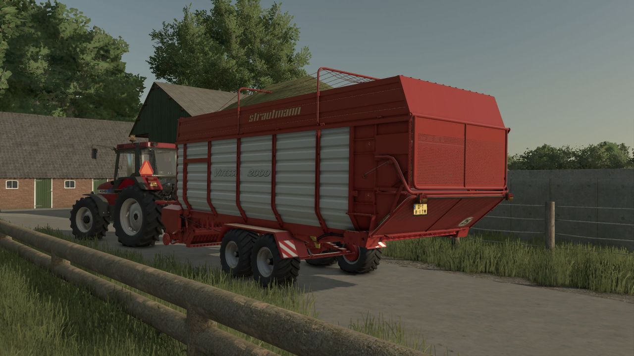 Причіп Strautmann Vitesse 2000 для Farming Simulator 25