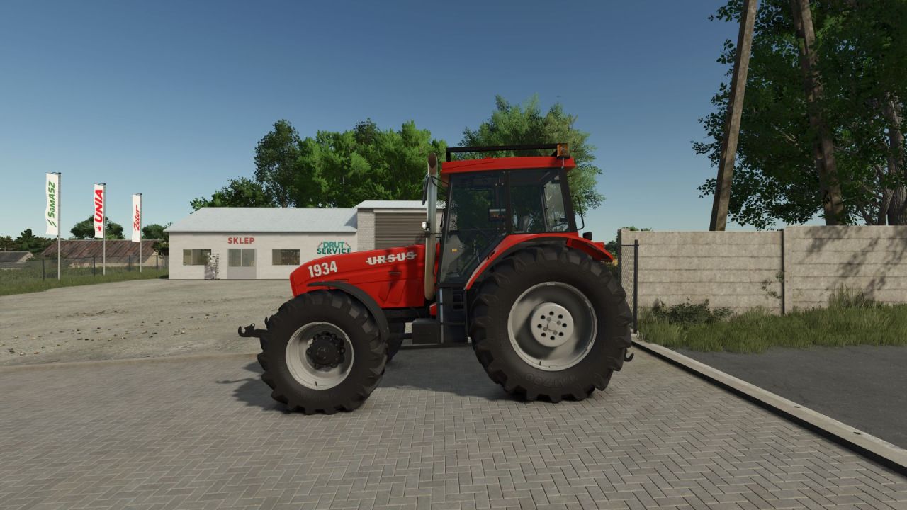 Трактор URSUS 1654 1954 GPS для Farming Simulator 25