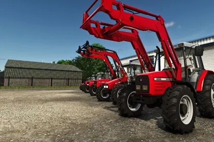 Трактор Massey Ferguson 4200 Series для Farming Simulator 25