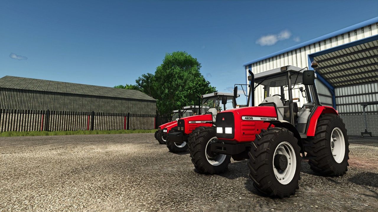 Трактор Massey Ferguson 4200 Series для Farming Simulator 25