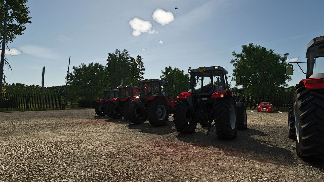 Трактор Massey Ferguson 4200 Series для Farming Simulator 25