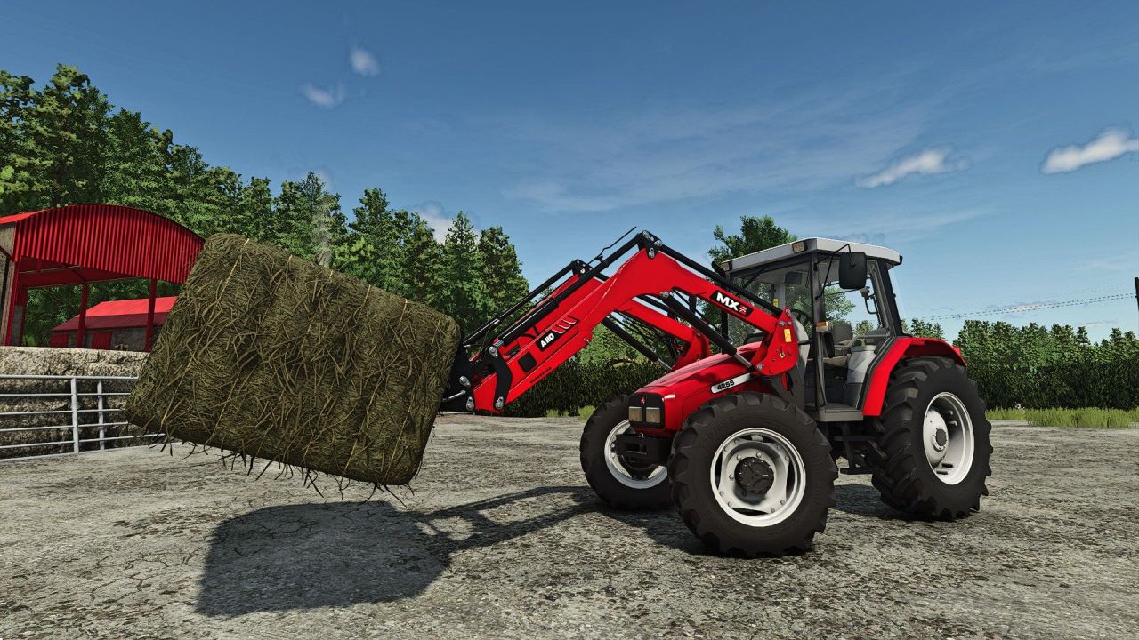 Трактор Massey Ferguson 4200 Series для Farming Simulator 25