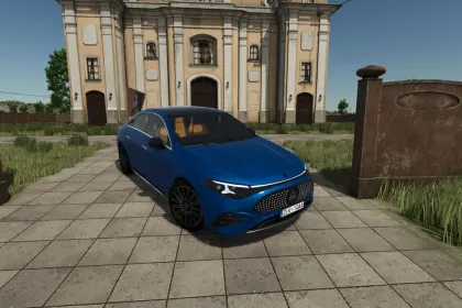 Автомобіль Mercedes Benz CLA EV для Farming Simulator 25