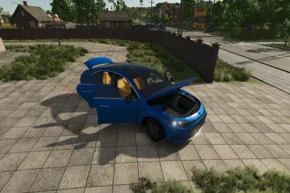 Car Mercedes Benz CLA EV for Farming Simulator 25 — 3