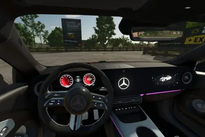 Car Mercedes Benz CLA EV for Farming Simulator 25 — 4