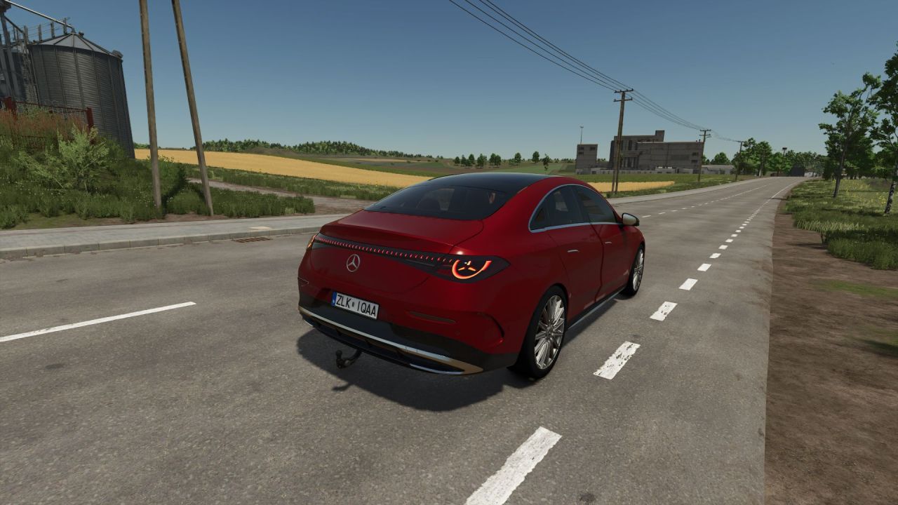 Car Mercedes Benz CLA EV for Farming Simulator 25
