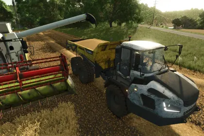 Mocna Ciężarówka Liebherr TA230 (2021–2025) do Szybkiego Transportu Plonów w FS25 — 3