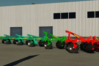 Дискова борона AG Pack для Farming Simulator 22 — 1