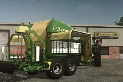 Прес-підбирач Krone Ultima CF 155 XC для Farming Simulator 25 — 1