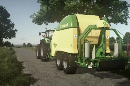 Прес-підбирач Krone Ultima CF 155 XC для Farming Simulator 25 — 2