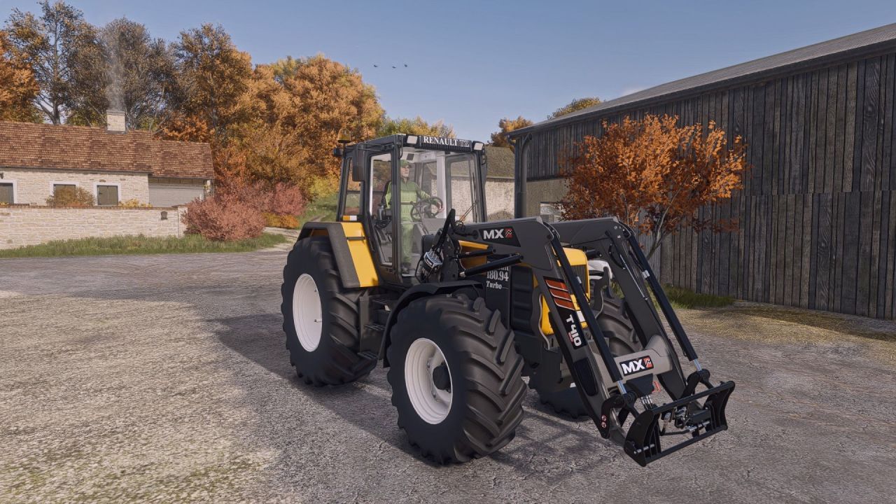 Трактор Renault 180-94 TZ для Farming Simulator 25
